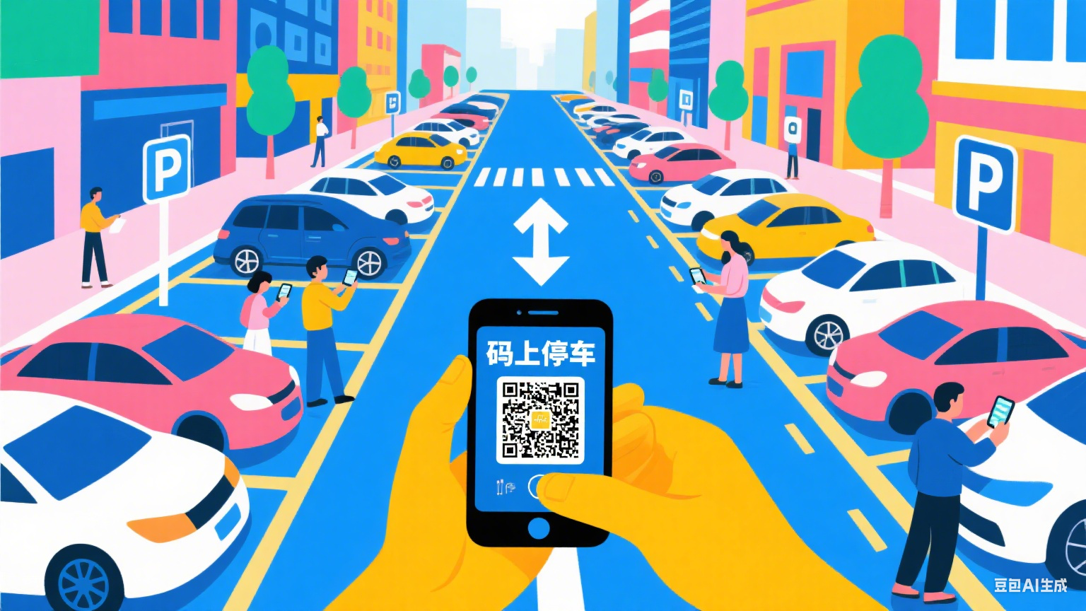 “码上停车” 推广，缓解城市停车难题