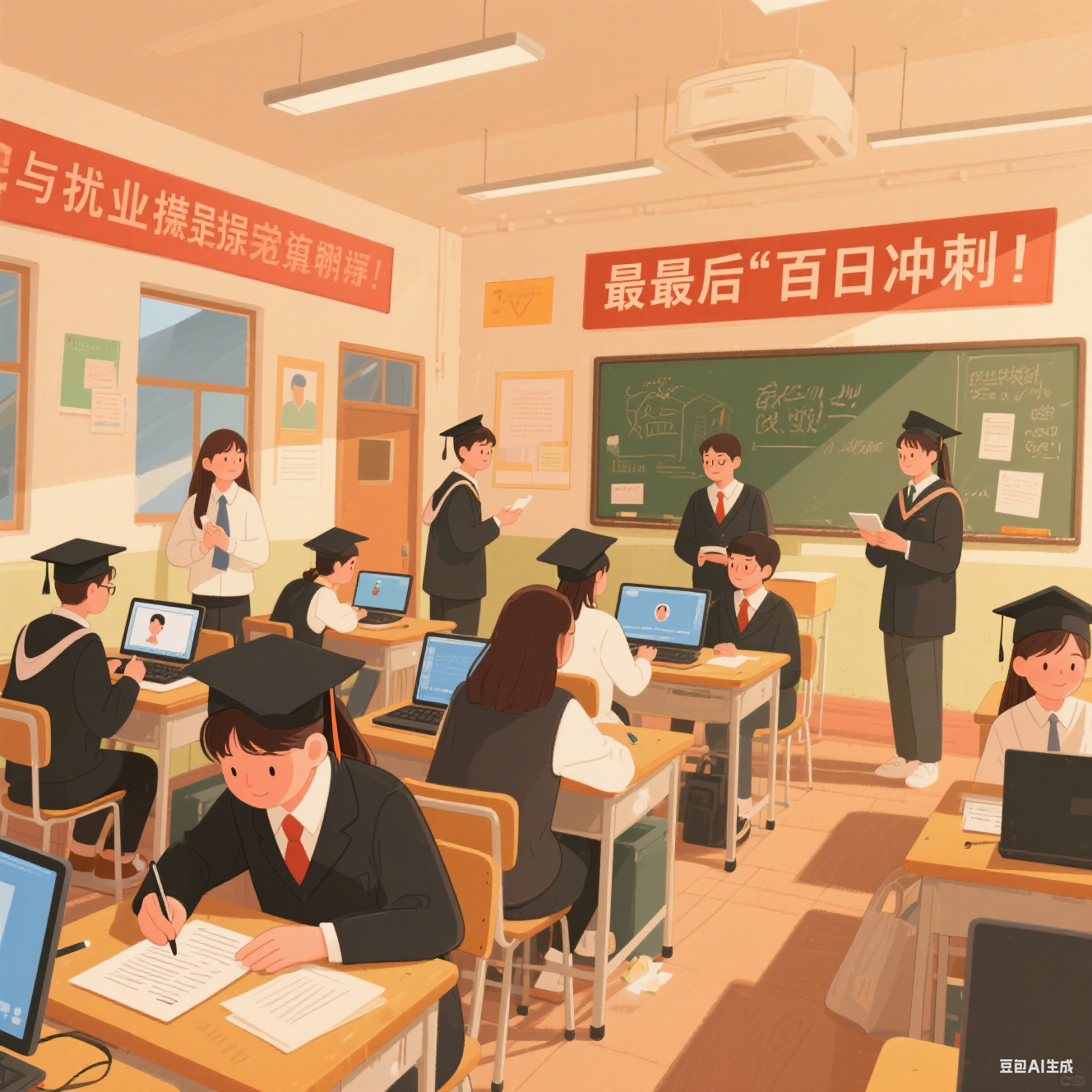 2025 届高校毕业生就业 “百日冲刺” 行动全面展开