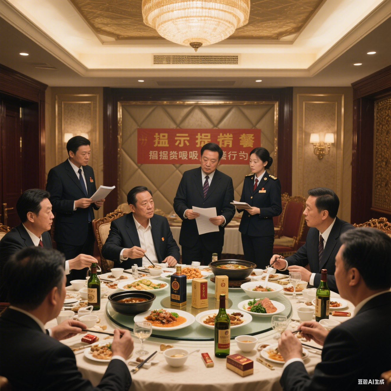 坚决整治违规吃喝，守护清朗党风政风