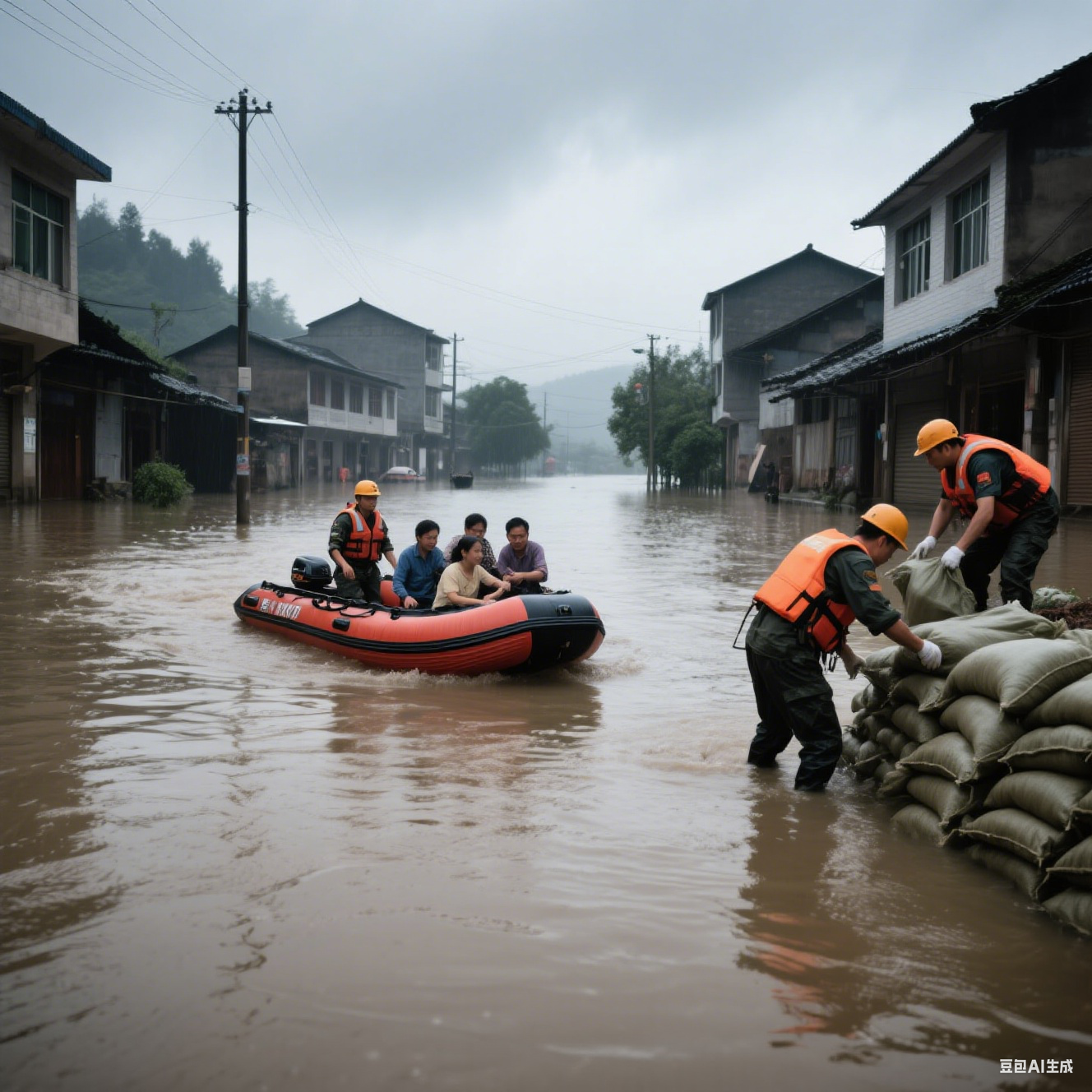 紧急转移，奋力抢险 —— 鄂西南多地抗洪救灾一线见闻