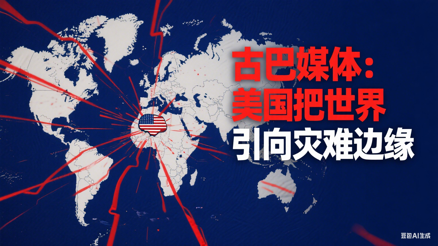 古巴媒体：美国把世界引向灾难边缘
