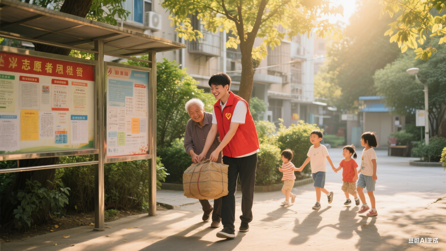 社区便民服务暖人心
