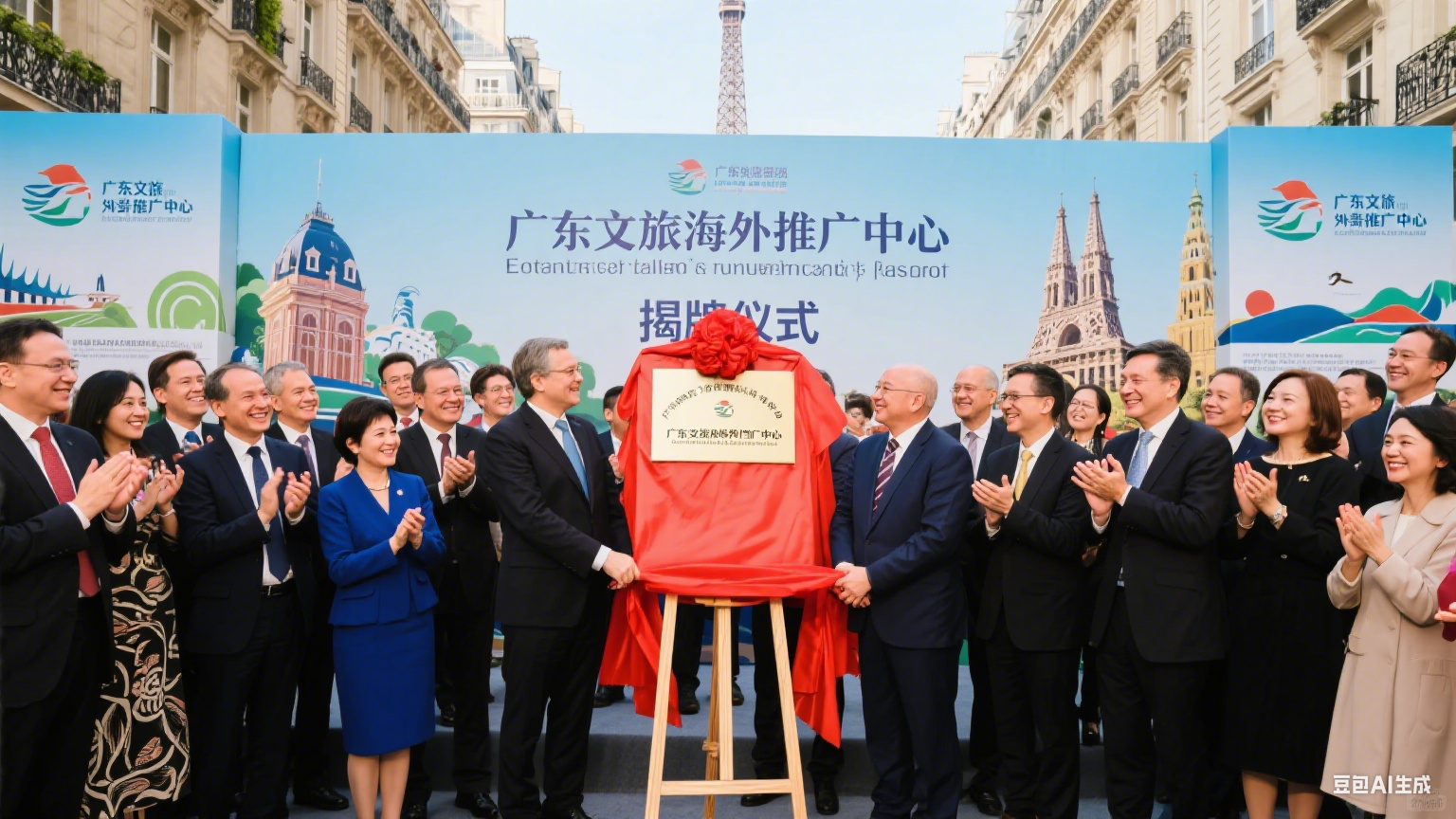 广东文旅海外推广中心在巴黎启用